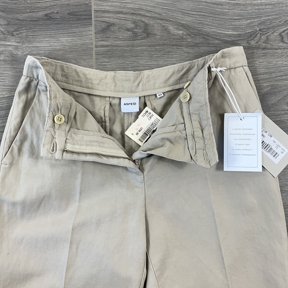 Aspesi Pants - H106 G208 - 85045 - Khaki - Multiple Sizes - NWT - Picture 4 of 6